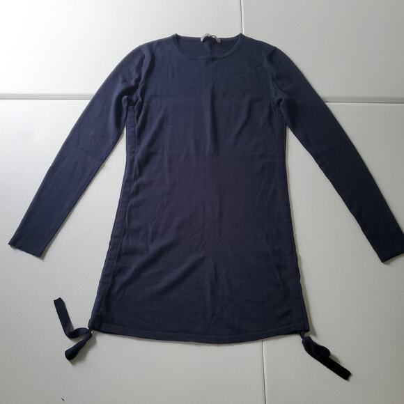 Neiman Marcus Sweater Womens Small Silk Cashmere Wool Tie Hem Long Sleeve - Picture 1 of 9